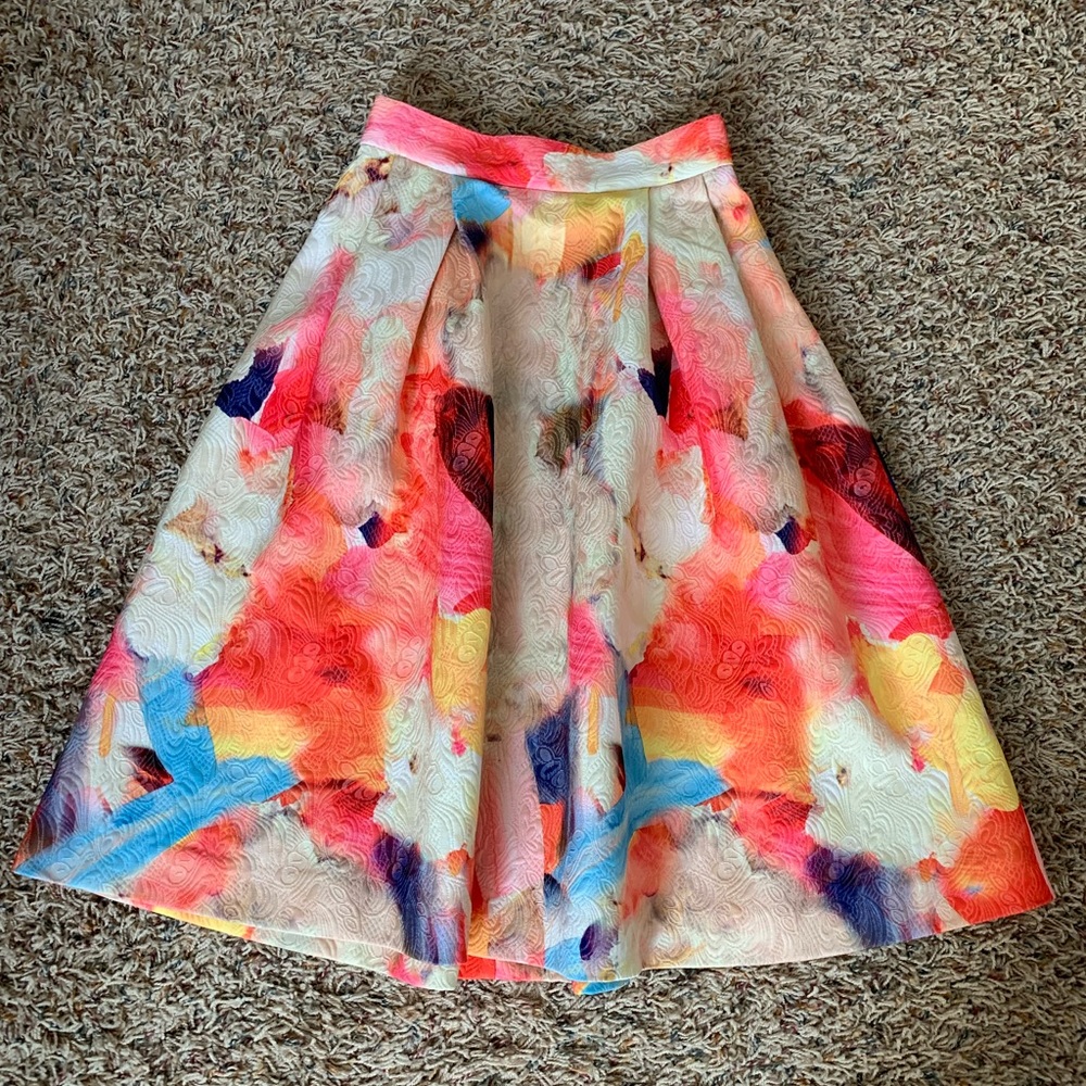 Quilted Midi Slirt